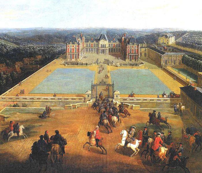 unknow artist Painting of the Chateau de Meudon, Germany oil painting art